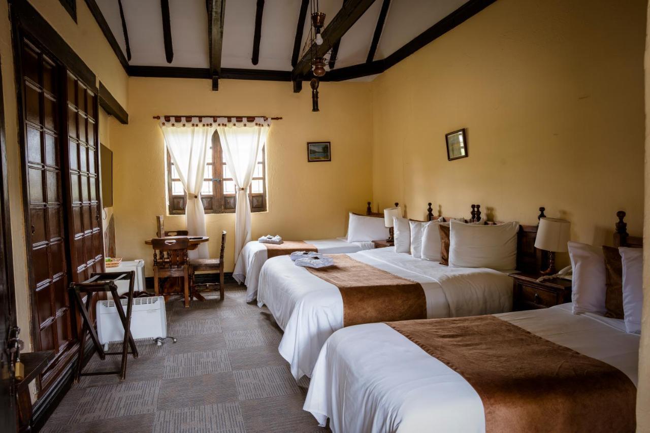 Hotel Hacienda El Salitre Paipa Buitenkant foto