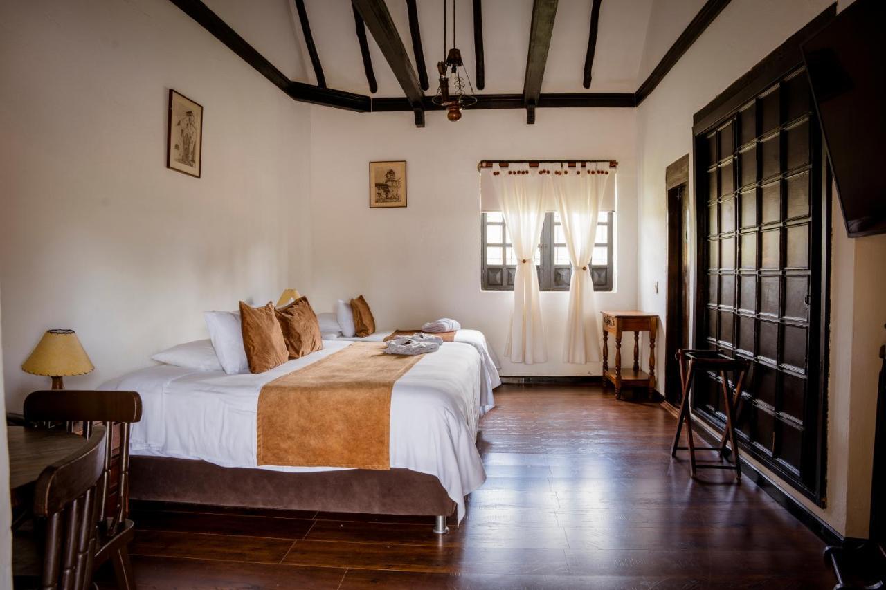 Hotel Hacienda El Salitre Paipa Buitenkant foto