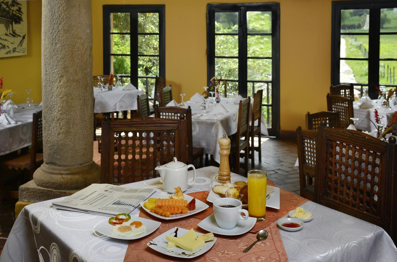Hotel Hacienda El Salitre Paipa Buitenkant foto