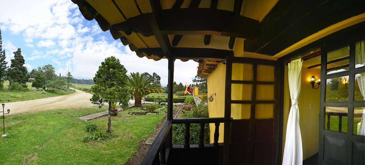 Hotel Hacienda El Salitre Paipa Buitenkant foto