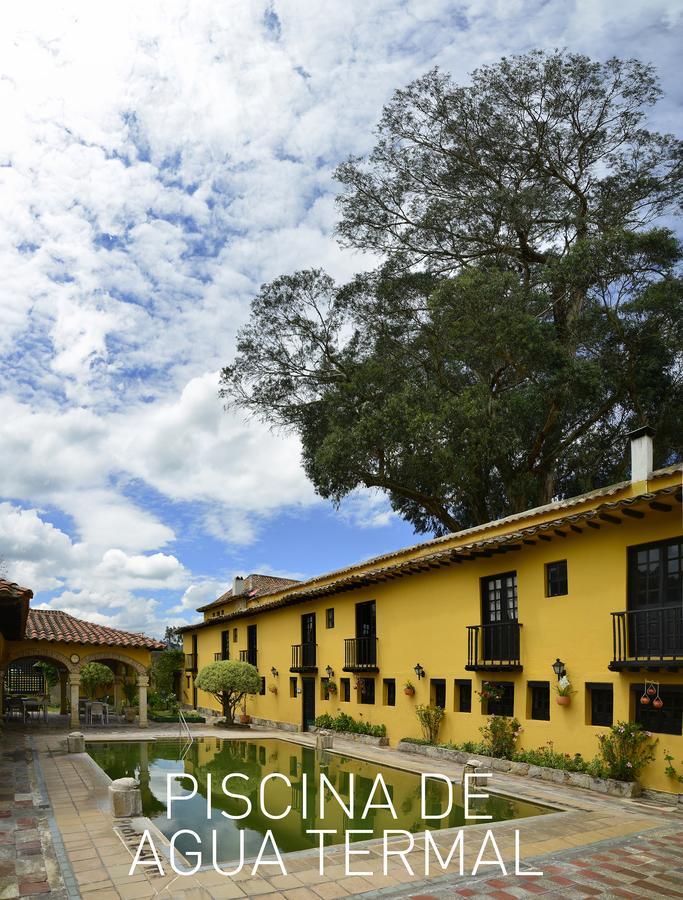 Hotel Hacienda El Salitre Paipa Buitenkant foto